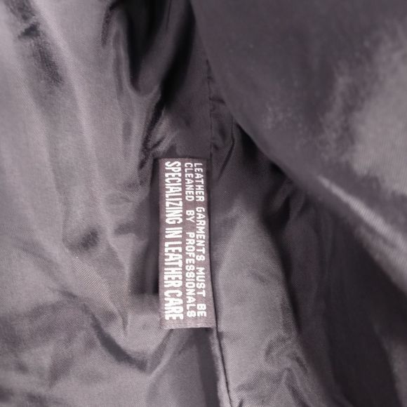 Wilsons leather black vest size small - Picture 5 of 6